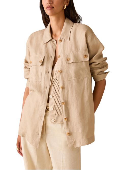 Camicia oversize in puro lino PENNYBLACK | 26111112832