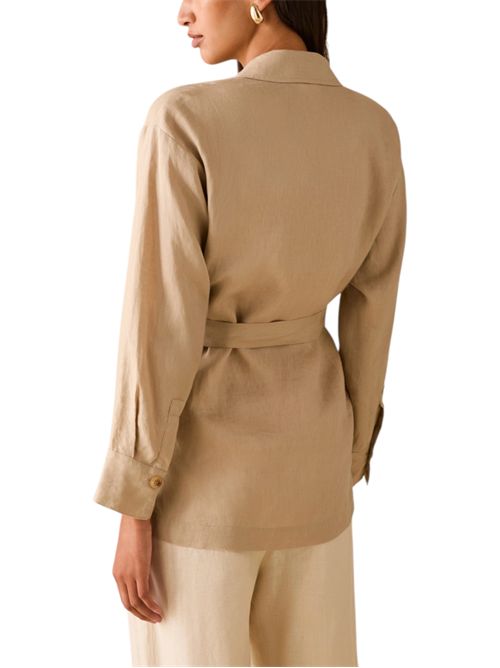 Camicia oversize in puro lino PENNYBLACK | 26111112832