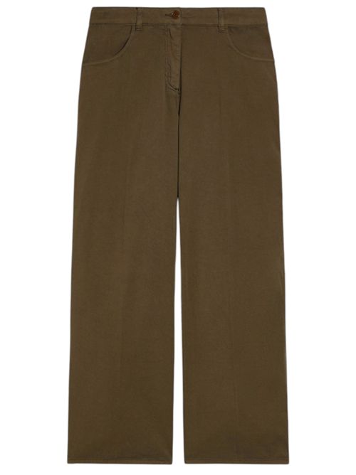 Pantaloni ampi in cotone piqué PENNYBLACK | 26111310834