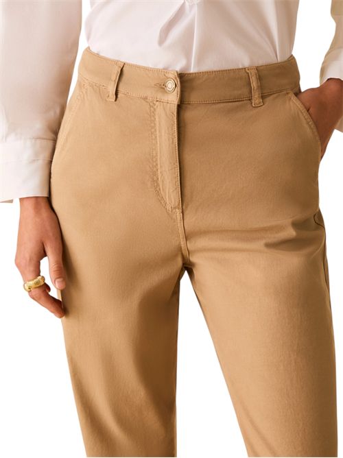 Pantaloni in cotone piqué PENNYBLACK | 26111312532