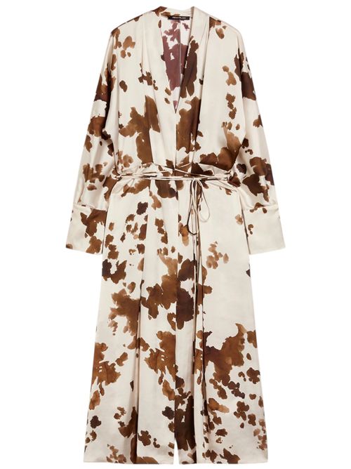 Abito in raso a stampa cow PENNYBLACK | 26112211631