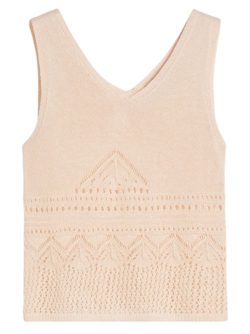 Top in puro lino traforato PENNYBLACK | 26113611035