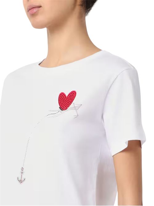 T-shirt in jersey di cotone barchetta PENNYBLACK | 261197105311