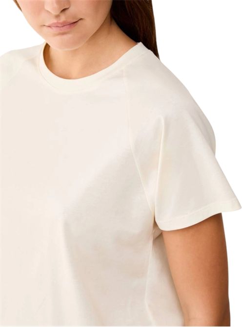 T-shirt in jersey di cotone pbbcalao avorio PENNYBLACK | 26119710831