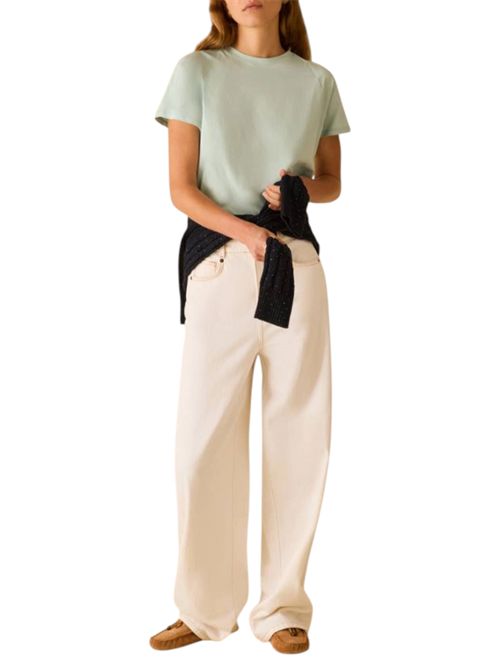 T-shirt in jersey di cotone pbbcalao acqua marina PENNYBLACK | 26119710833