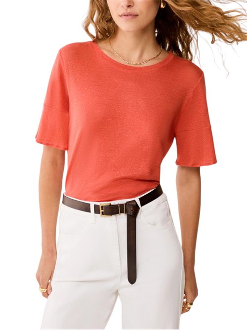 T-shirt in jersey di lino PENNYBLACK | 26119711132