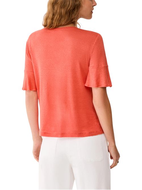 T-shirt in jersey di lino PENNYBLACK | 26119711132