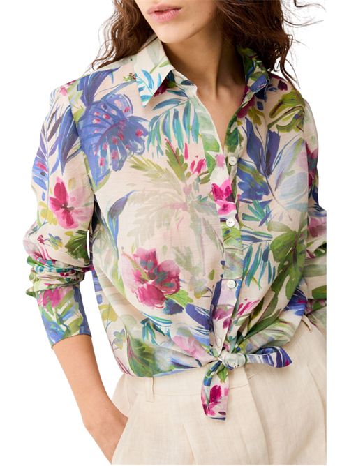 Camicia in organza a fantasia pbigiugno PENNYBLACK | 26111110481