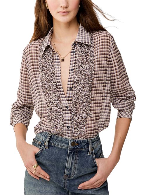 Camicia in crépon con ruche pbiaderire PENNYBLACK | 26111110571