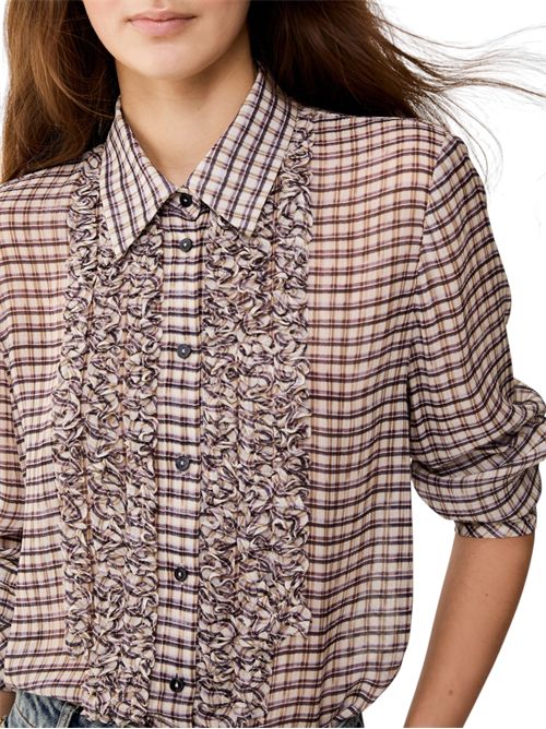 Camicia in crépon con ruche pbiaderire PENNYBLACK | 26111110571