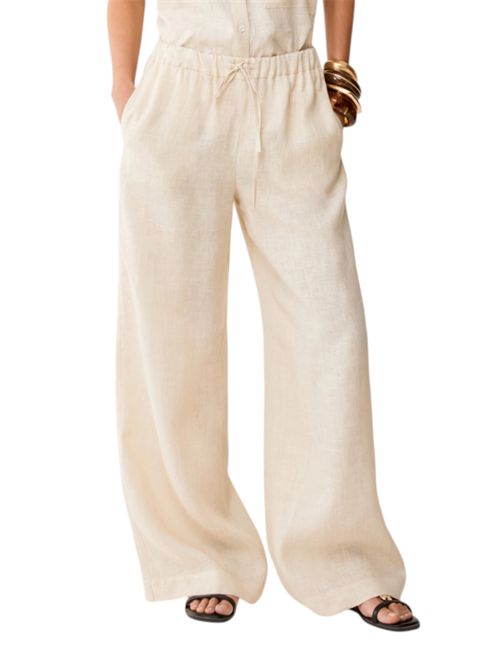 Pantaloni ampi in puro lino pbiclarino PENNYBLACK | 26111310181