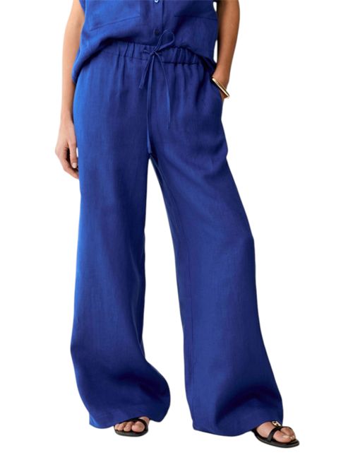 Pantaloni ampi in puro lino pbiclarino PENNYBLACK | 26111310183
