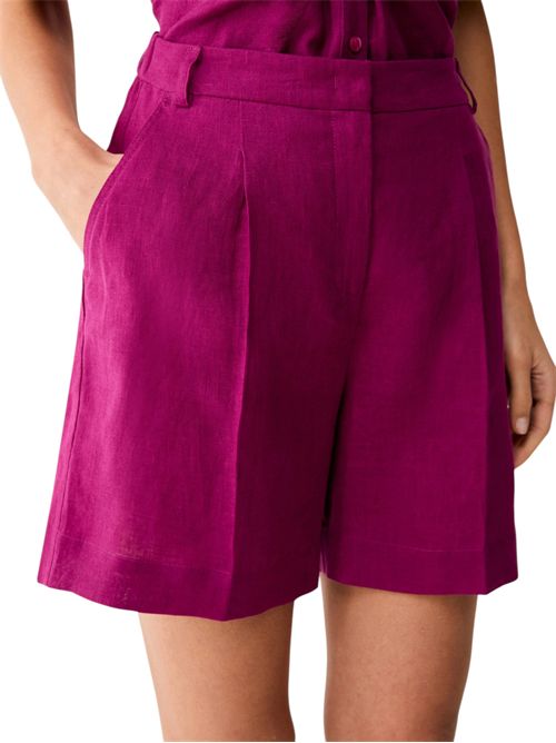 Shorts in puro lino pbifacella PENNYBLACK | 26111410182