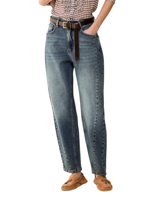 Jeans barrel leg stone pbioliveto PENNYBLACK | 26111810171