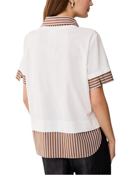 T-shirt in jersey e popeline pbitappeto PENNYBLACK | 26119710371