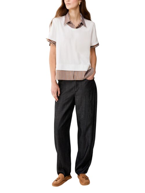 T-shirt in jersey e popeline pbitappeto PENNYBLACK | 26119710371