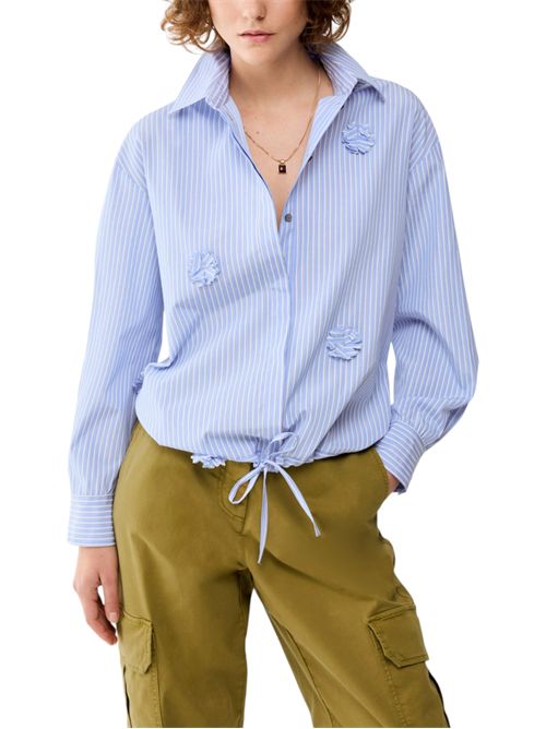 Camicia con appliqué e coulisse pbidanzatore PENNYBLACK | 26121110121
