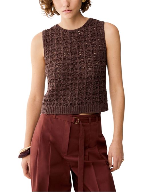 Top in maglia a punto 3D pbitorre PENNYBLACK | 26123610122