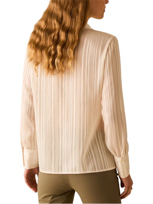 Camicia con texture a righe pbpdonnola PENNYBLACK | 26111111721