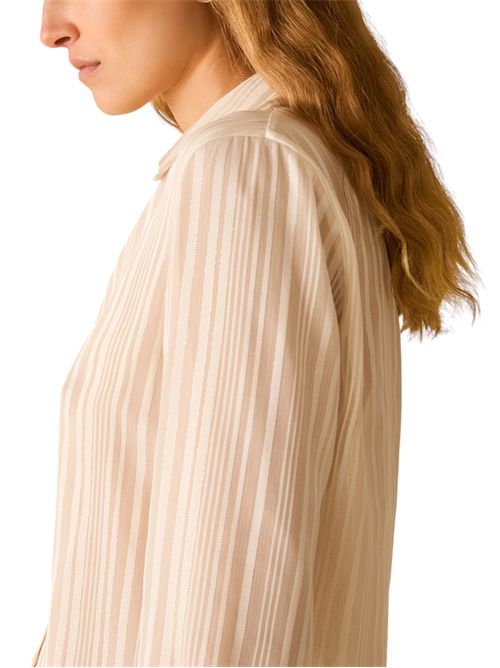 Camicia con texture a righe pbpdonnola PENNYBLACK | 26111111721