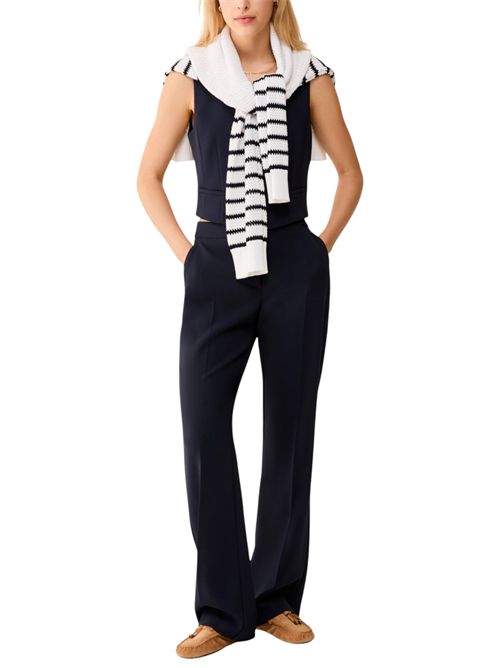 Pantaloni straight leg in cady pbpadriana PENNYBLACK | 26111310425