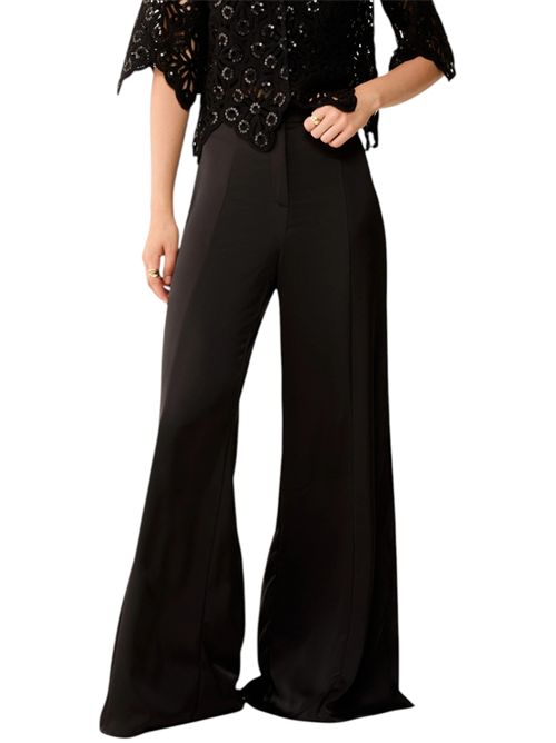 Pantaloni ampi in doppio raso PENNYBLACK | 261113106210