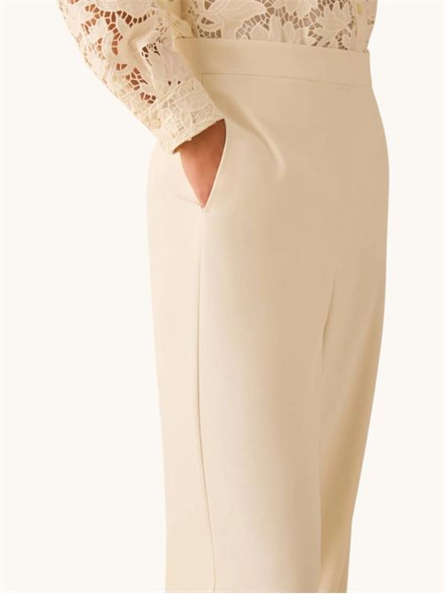 Pantaloni ampi in tessuto sablé pbppittura PENNYBLACK | 26111311021