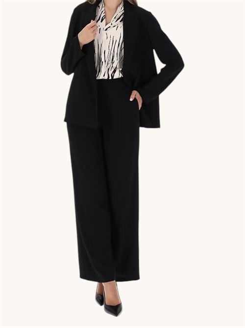 Pantaloni ampi in tessuto sablé pbppittura PENNYBLACK | 26111311026