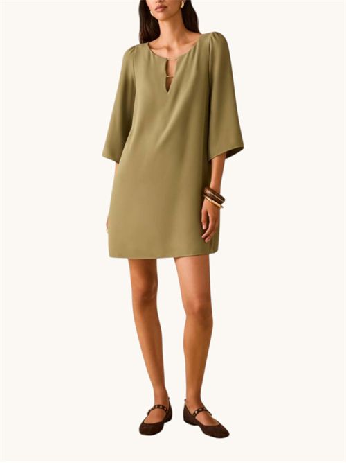 Tunic dress in tessuto sablé pbpskipper PENNYBLACK | 26112212224