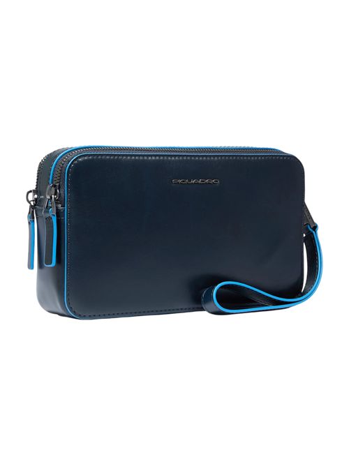 Pochette a due scomparti PIQUADRO | AC4221B2BLU