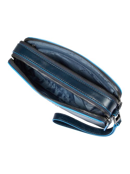 Pochette a due scomparti PIQUADRO | AC4221B2BLU