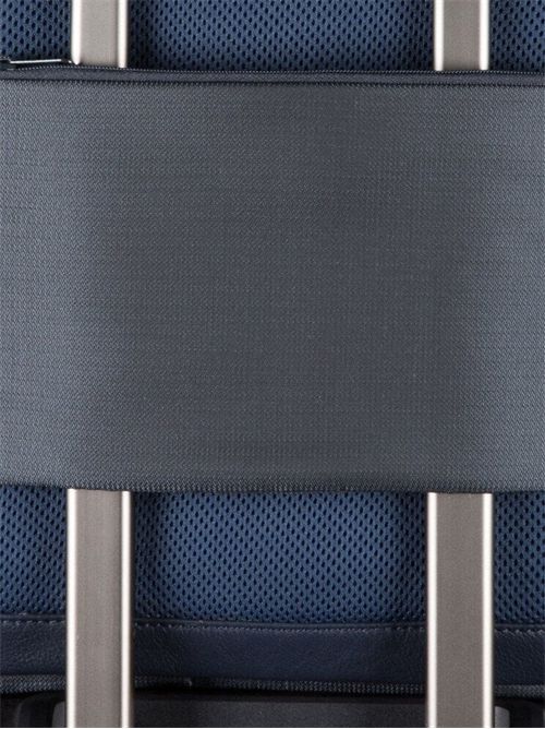 Zaino in tessuto e pelle blu PIQUADRO | CA4174P16BLU