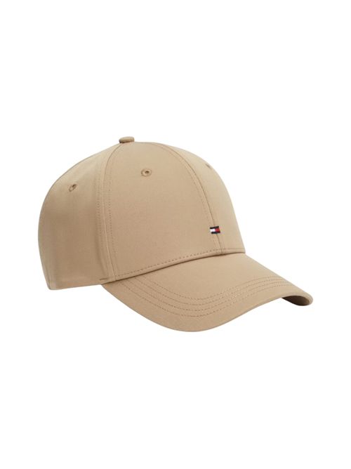 Cappello con visiera taupe TOMMY HILFIGER | AM0AM13008AEI