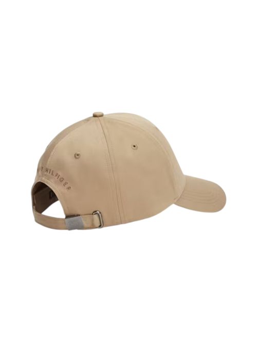 Cappello con visiera taupe TOMMY HILFIGER | AM0AM13008AEI