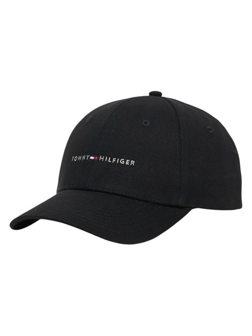 Cappello con visiera nero TOMMY HILFIGER | AM0AM14045BDS