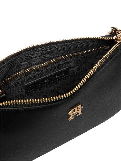 Borsa a tracolla con catena TOMMY HILFIGER | AW0AW18142BDS
