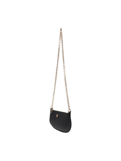 Borsa a tracolla con catena TOMMY HILFIGER | AW0AW18142BDS