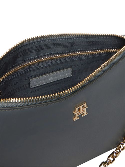 Borsa a tracolla convertibile con catena TOMMY HILFIGER | AW0AW18143PTU