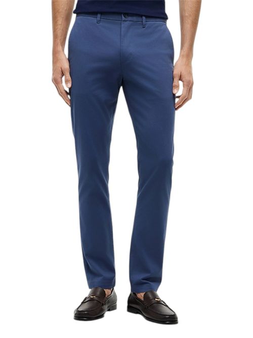 Pantaloni chino slim fit Bleecker 1985 avio TOMMY HILFIGER | MW0MW26619DBZ