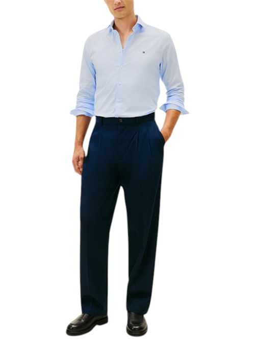 Camicia slim fit azzurro TOMMY HILFIGER | MW0MW38347C3Q