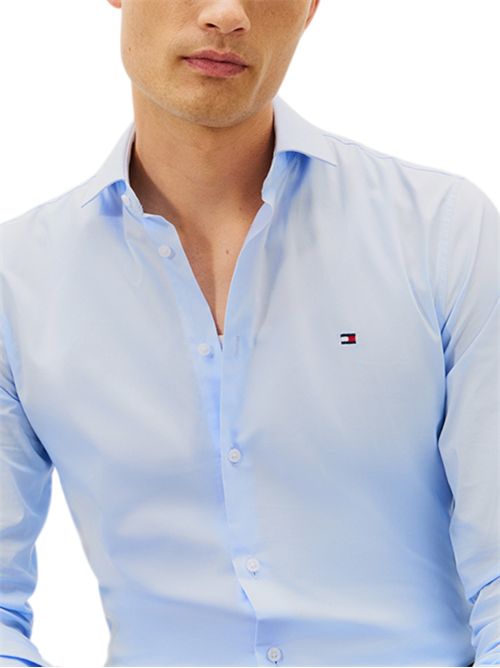 Camicia slim fit azzurro TOMMY HILFIGER | MW0MW38347C3Q