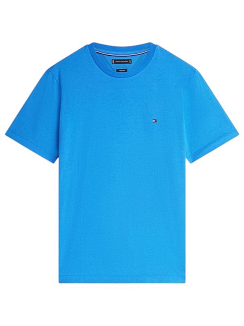 T-shirt in jersey con bandierina ricamata orbita TOMMY HILFIGER | MW0MW39995C4U