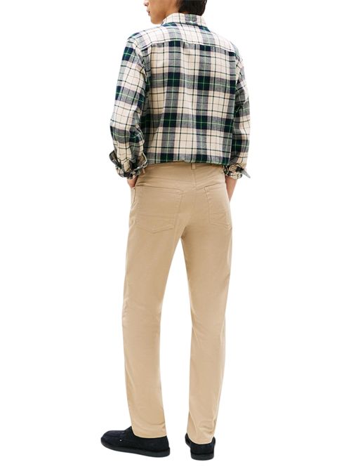Pantalone cinque tasche kaki TOMMY HILFIGER | MW0MW42005AEG