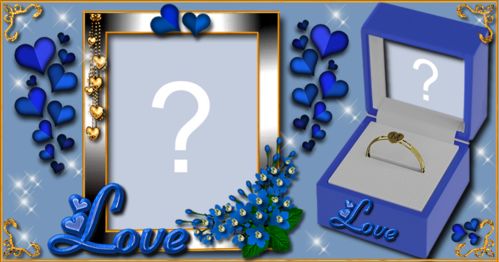 Linda moldura de Anel com as iniciais M. Faça a sua!