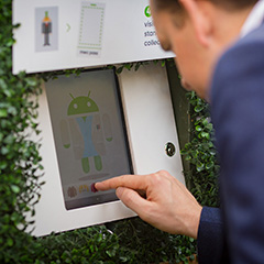 Androidify Station In Android Garden