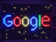 Google Animated Light Up Sign