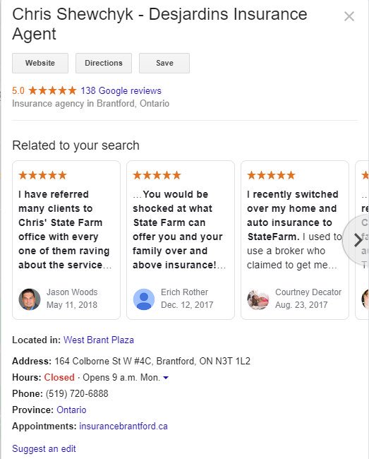 Google Review Carousel