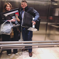 Some Googlers Taking Parts Of Their Work Stations Home During Coronavirus