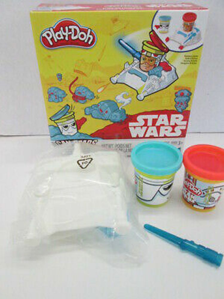 play doh star wars can heads