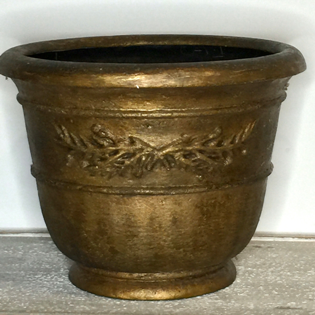 Bronze Outdoor Planter Invio Fine Furniture Consignment